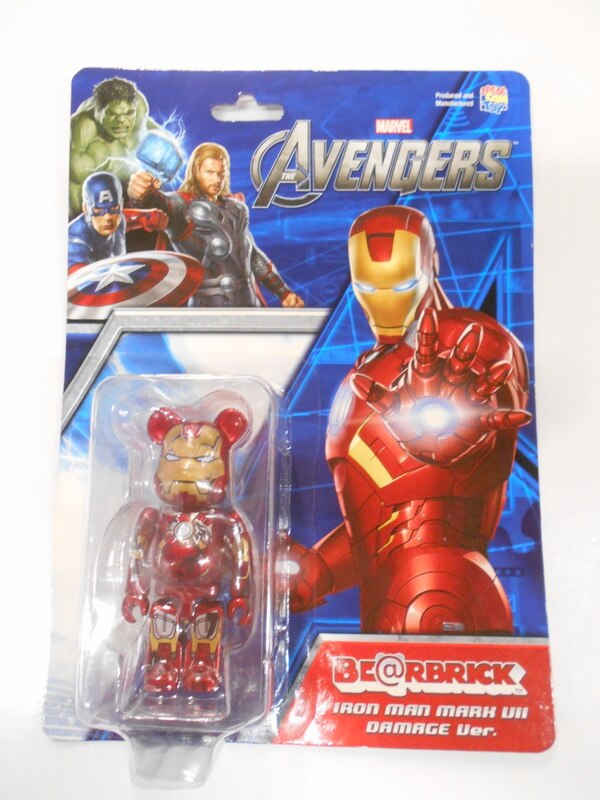 MEDICOMTOY Be@rbrick (Bearbrick) IRON MAN MARK VII DAMAGE VER 1 0 0% |  Mandarake Online Shop