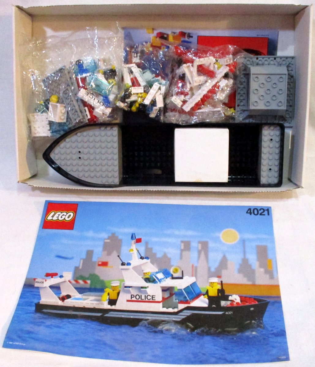 レゴ　4021 船　セット　ハーバーパトロール