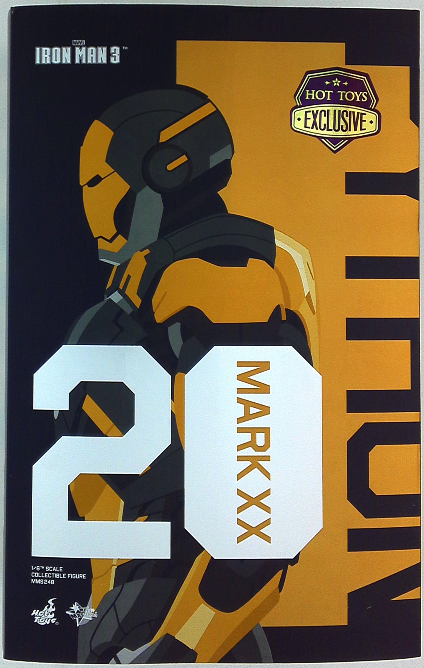 hottoys movie masterpiece iron man mark 20 python mms248