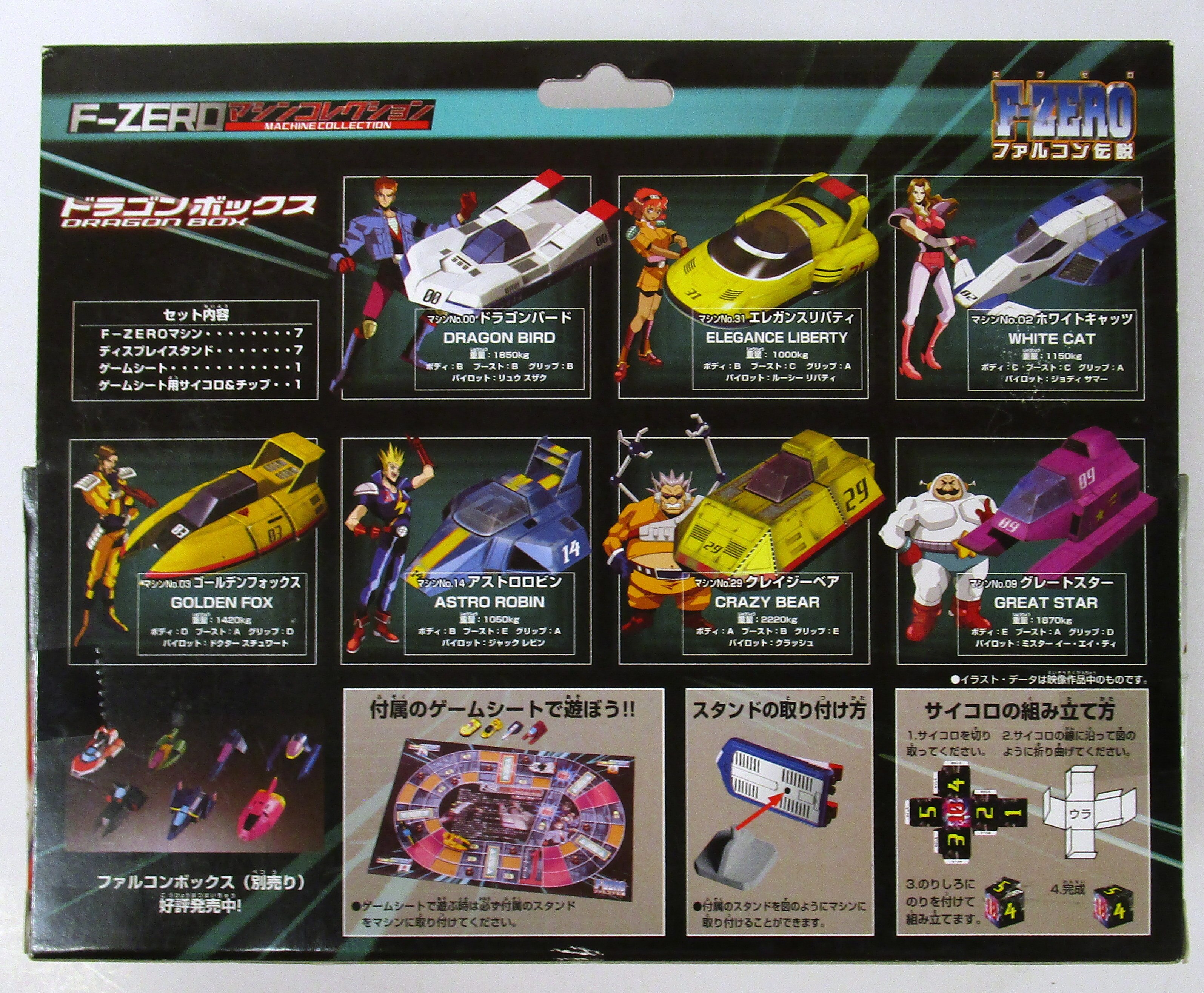 Bandai Machine Collection F Zero Falcon Legendary Dragon Box Machine Collection F Zero Falcon Legend Mandarake Online Shop