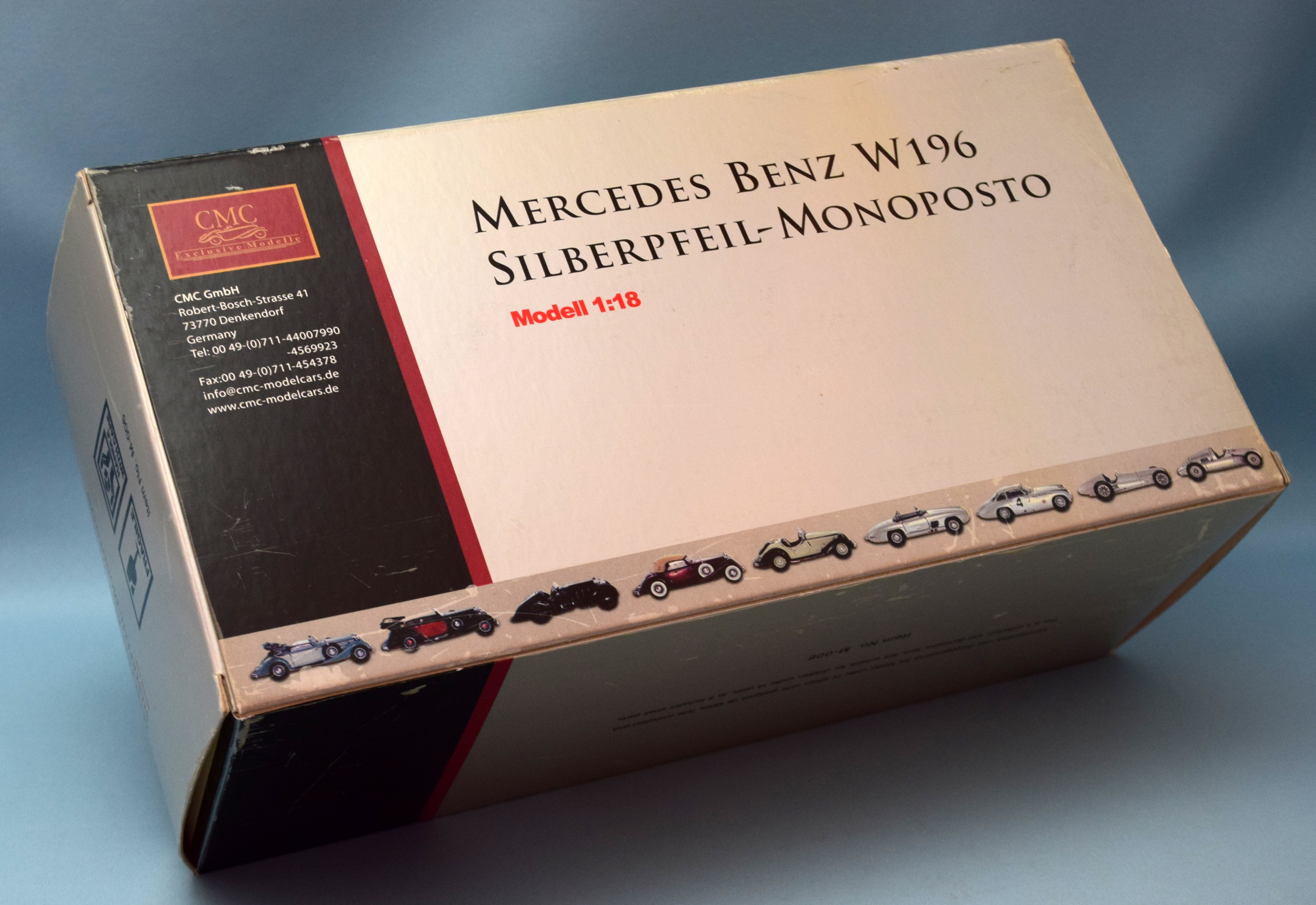 CMC 1/18 Mercedes-Benz W196 SILBERPFEIL MONOPOSTO M006 CMC 1/18 Mercedes-Benz W196 SILBERPFEIL MONOPOSTO M006