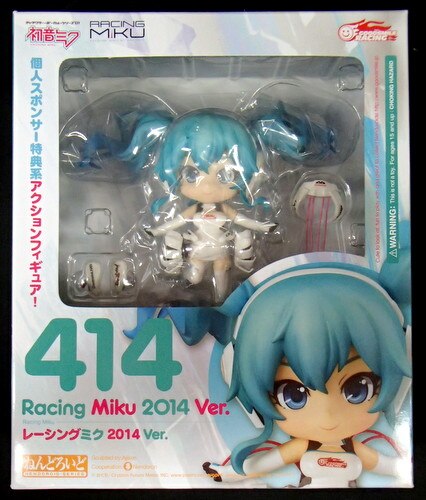 Details about   New Good Smile Company Nendoroid 414 Racing Miku 2014 PAINTED 