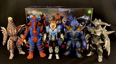 バンダイ ウルトラ怪獣シリーズ ダークネスファイブセット