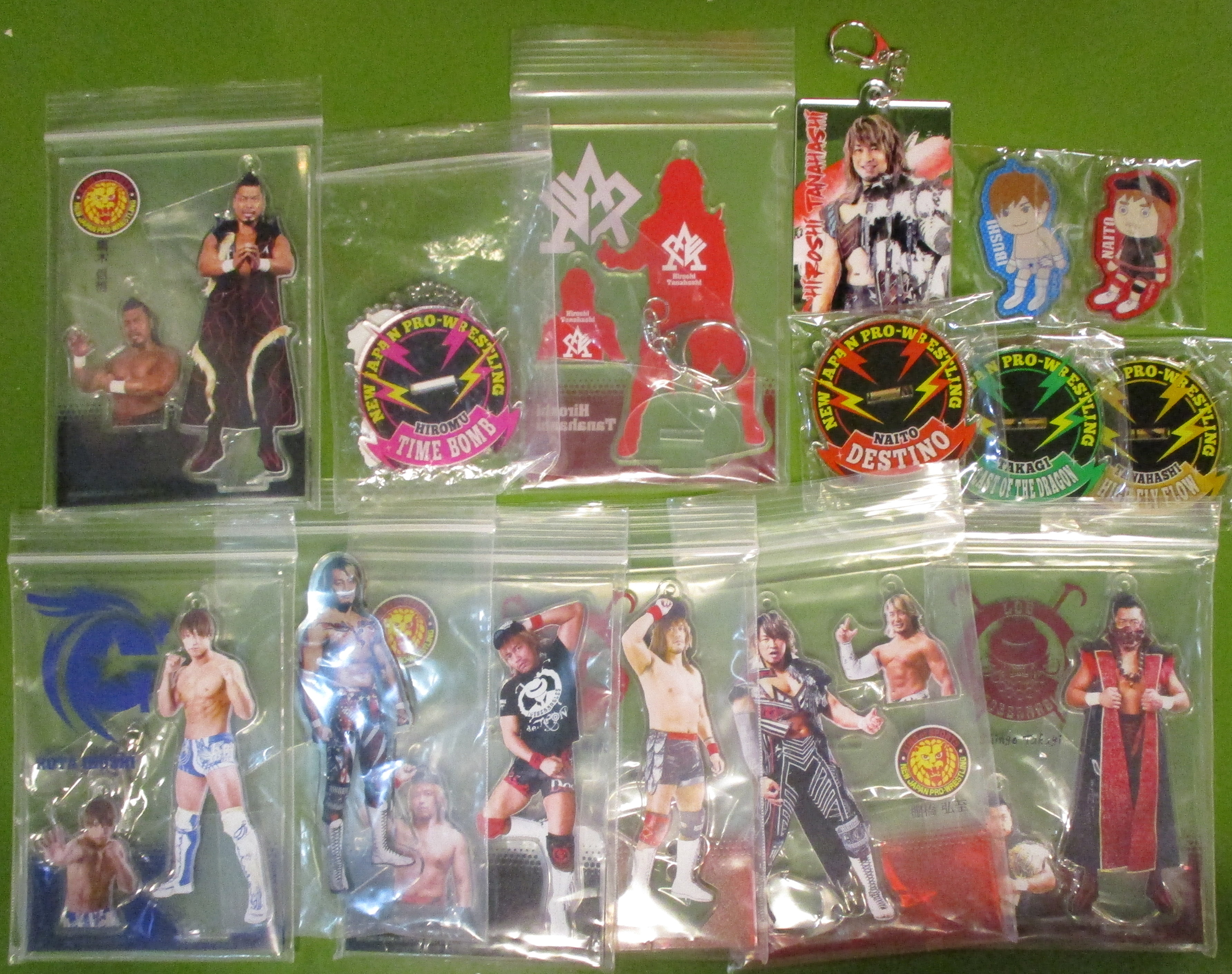 新日本プロレス アクリルスタンド アクリルキーホルダー - 格闘技