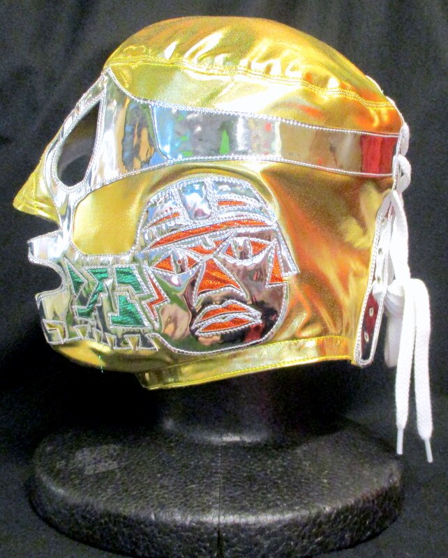 prowrestlingmaskel99canekgoldsilvermetallicedgenotag