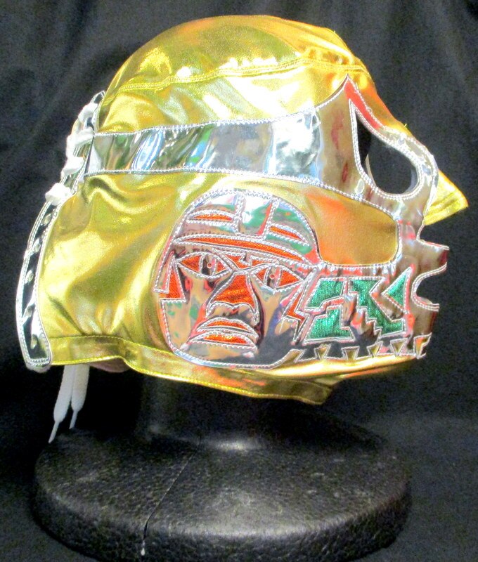prowrestlingmaskel99canekgoldsilvermetallicedgenotag
