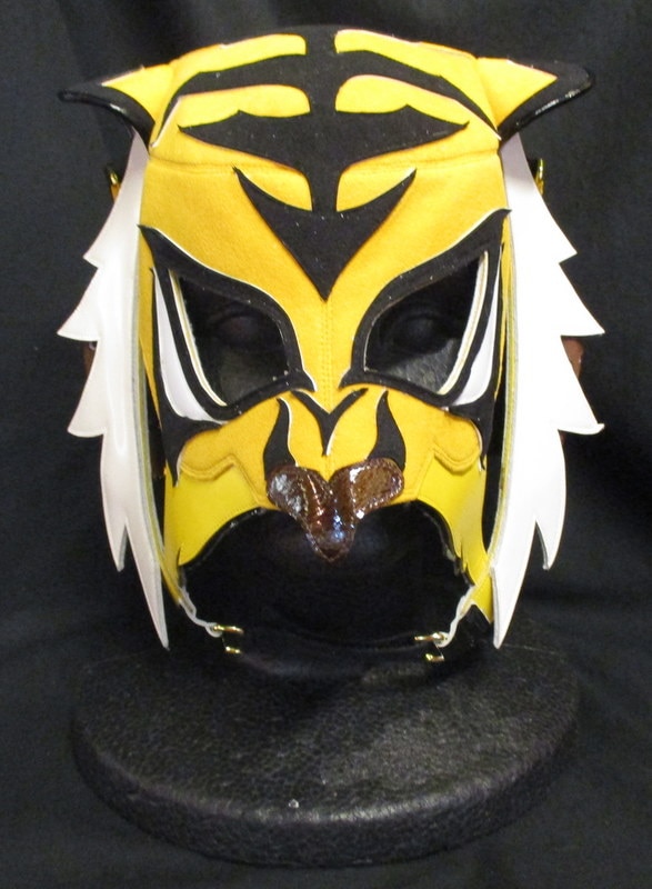 プロレスマスク 四代目タイガーマスク 格闘技戦タイプ 黄 黒フチ まんだらけ Mandarake