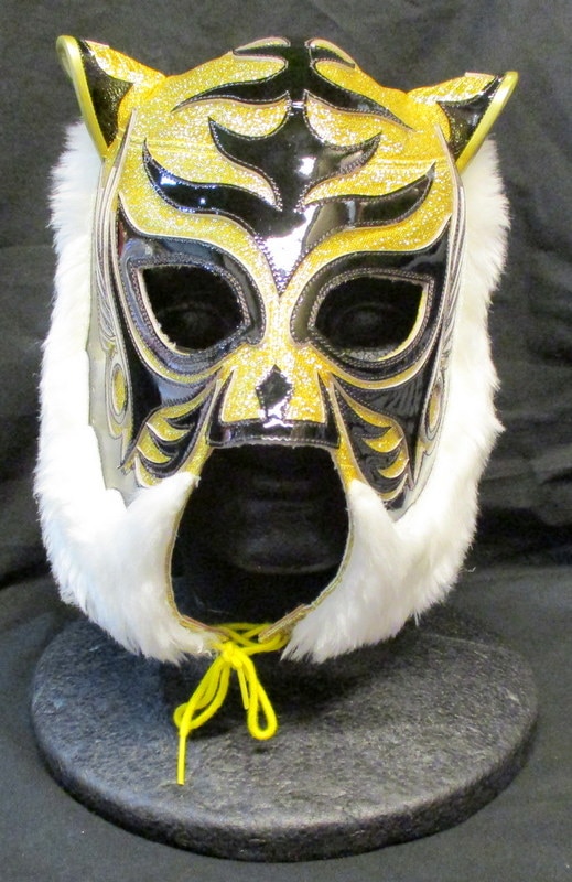 レア】初代タイガーマスク(オレンジラメx黒フチ) ヒロ＆マニア館製 