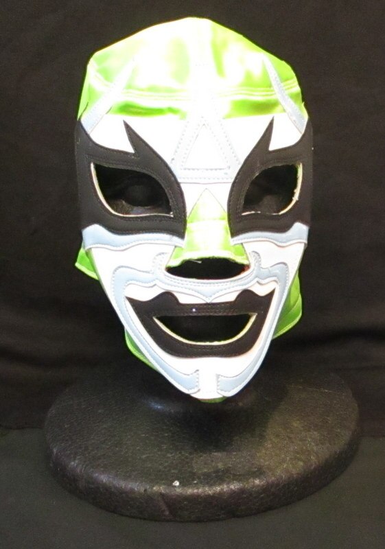 Pro Wrestling Mask IMAI Made in Tokyo・Joe (yellow green × black・light