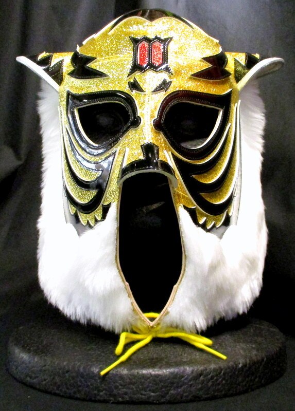 【超特価安い】本日限定価格)YN製 初代タイガーマスク オレンジ伝説(タグ、義、日付あり、 格闘技・プロレス