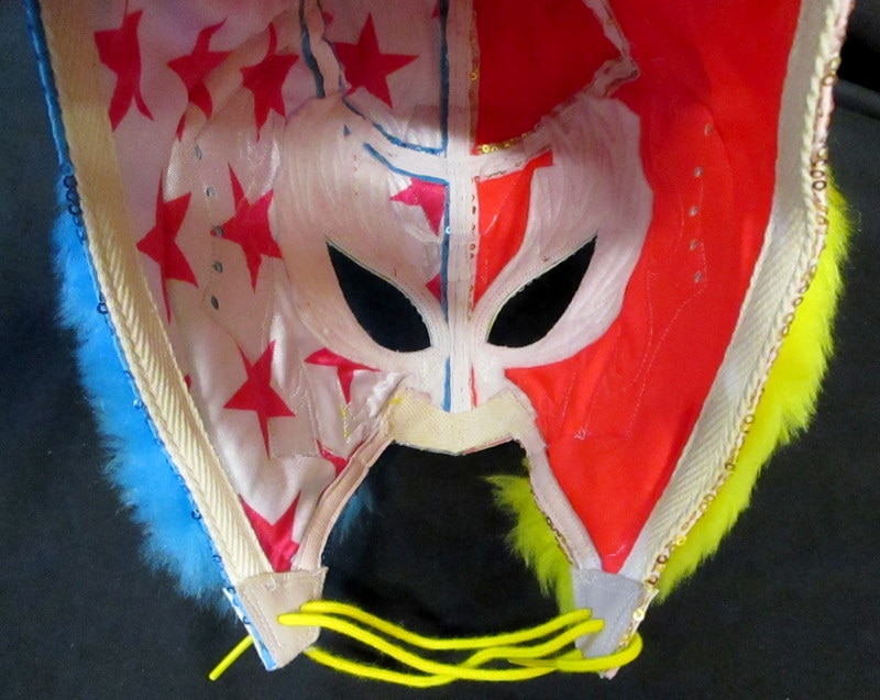 スターライトキッド 2022年10月10日広島大会着用 ハロウィン仕様マスク 