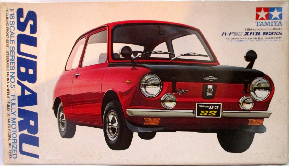 模型・プラモデル タミヤ ホンダNⅢ スバルRⅡ 2点セット