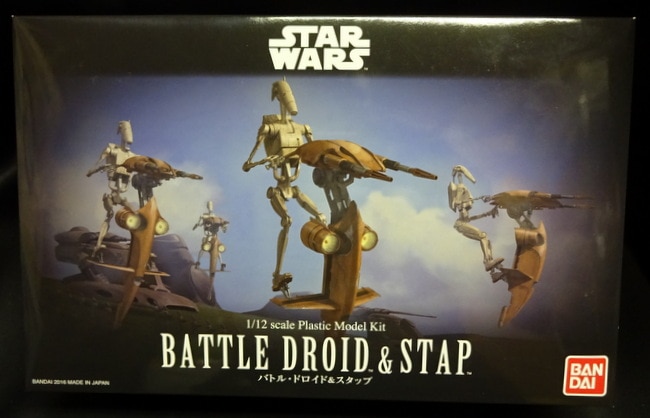 バンダイ スターウォーズ 1/12 ぐずる バトルドロイド&スタップ