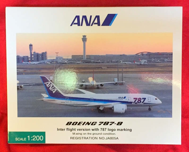 全日空商事【NH20055】1/200スケール ANA Boeing787-8 JA805A Inter