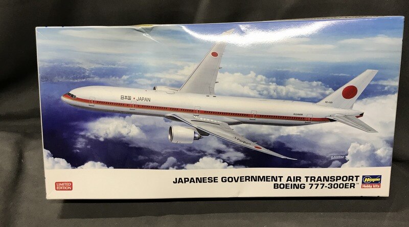 ハセガワ 1/200 日本政府専用機 ボーイング777-300ER 10810