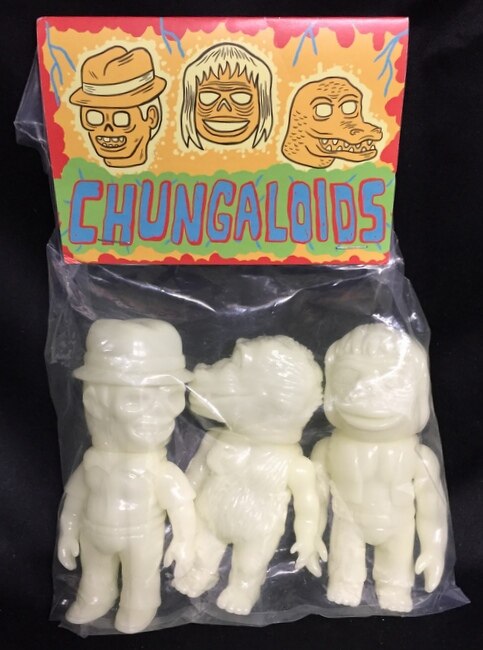 TOYART GALLERY JOSEPH HARMON CHUNGALOIDS 3体セット(蓄光成型/未塗装