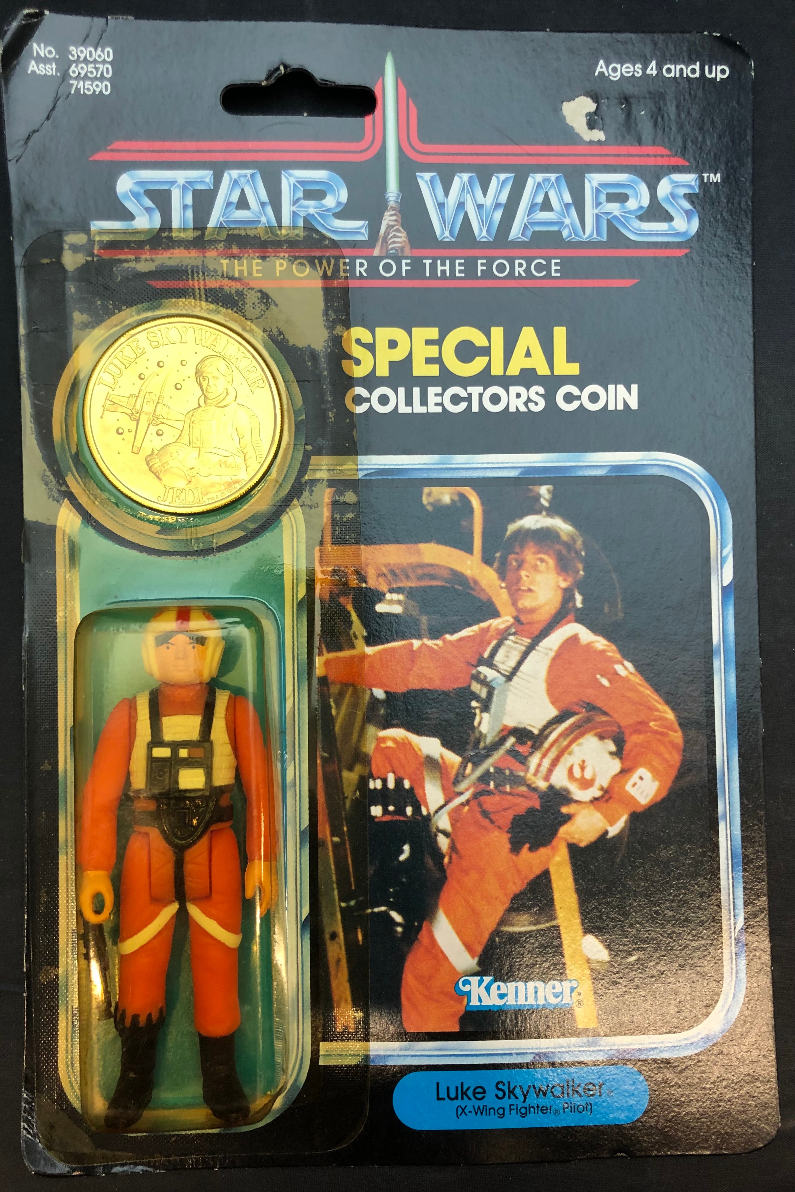 luke skywalker x wing pilot kenner