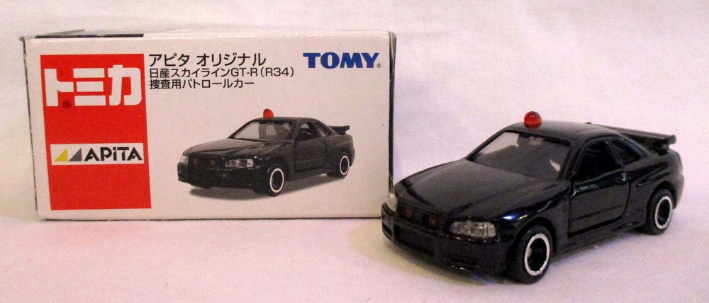 トミカ アピタオリジナル 捜査用パトロールカー 日産 スカイライン GT