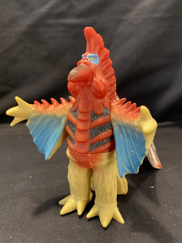 ウルトラマン怪獣消しゴムポピー橙タイラント 怪獣消しゴム オレンジ色