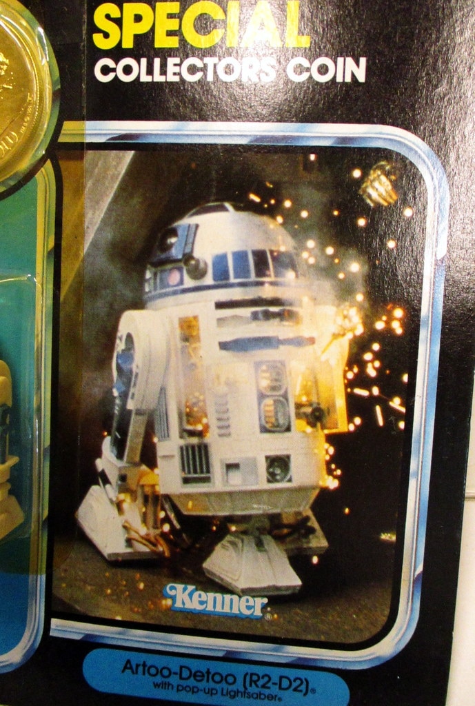 KENNER (オールド) (92バック) ACTION FIGURES R2-D2 / WITH POP-UP