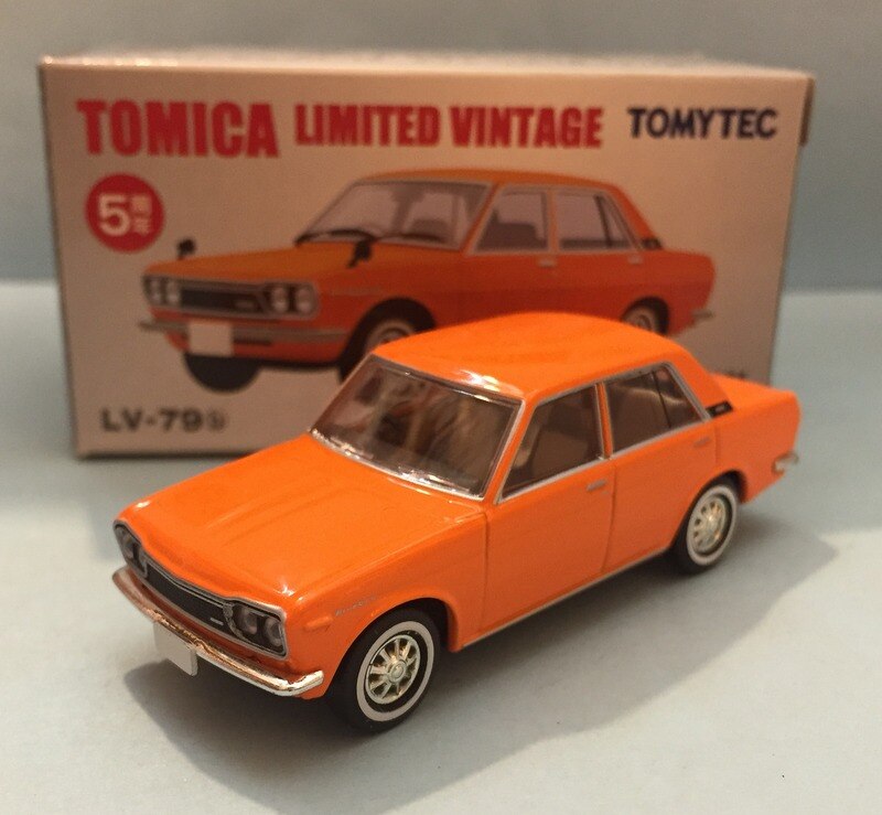 Tomytec Tomica Limited Vintage Datsun Bluebird 1600 Sss 72 Years Formula Orange Lv79b Mandarake Online Shop