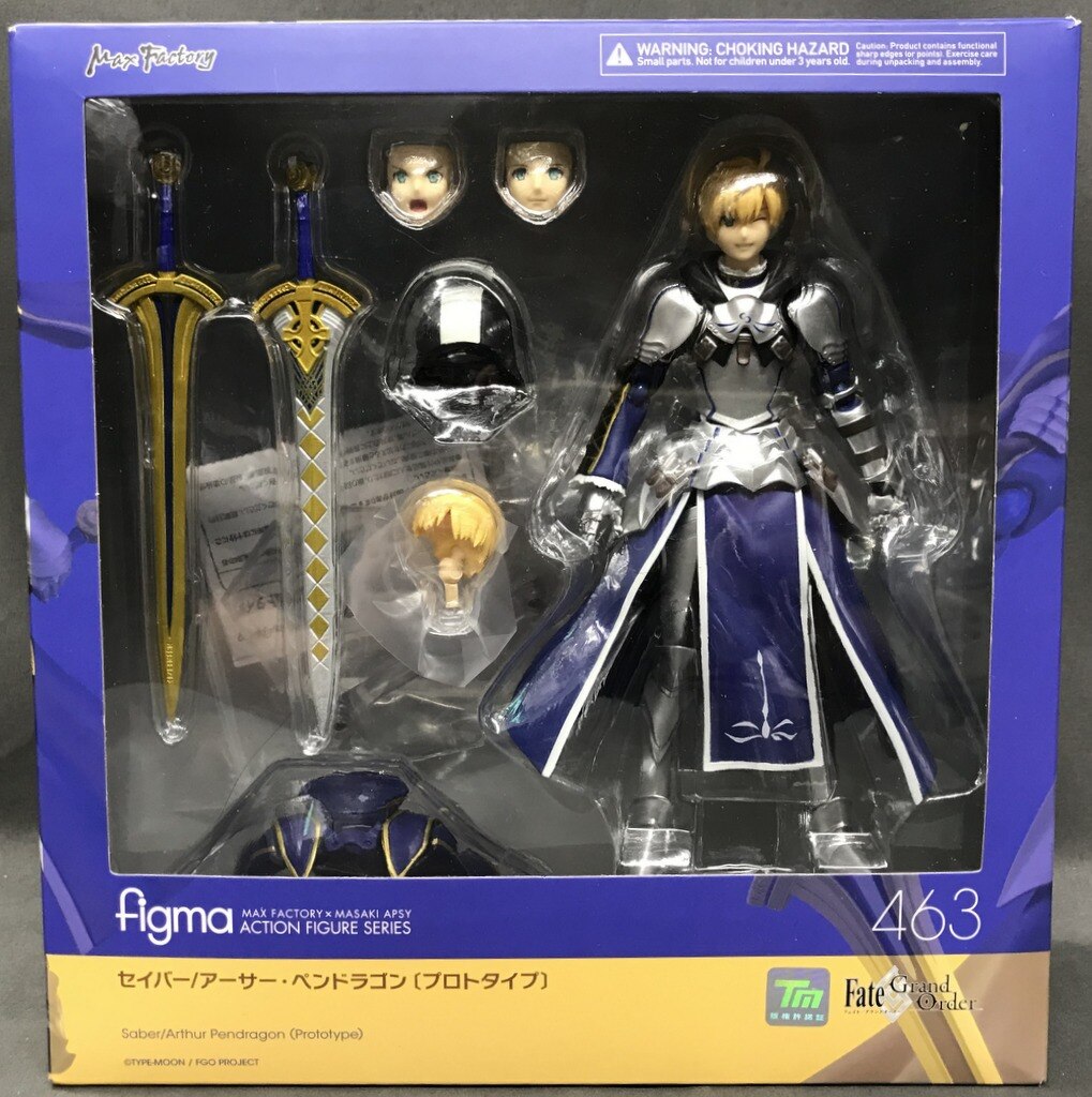 Max Factory Figma Fate Grand Order Saber Arthur Pendragon Prototype 463 Mandarake Online