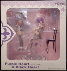 Flare 超次元ゲイム ネプテューヌ 【パープルハート&ブラックハート ベビードールver./PURPLE HEART & BLACK HEART -babydoll ver-】