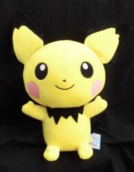 まんだらけ通販 Bandai Spirits めちゃでかピチューぬいぐるみ ポケットモンスター ピチュー 中野店からの出品