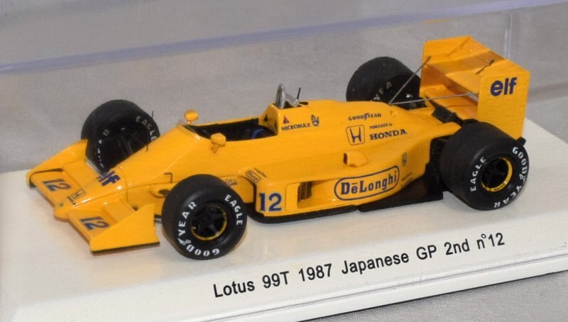 MINIMAX/Kokusai Boueki 1/43 Reve Collection Camel Lotus 99T Honda