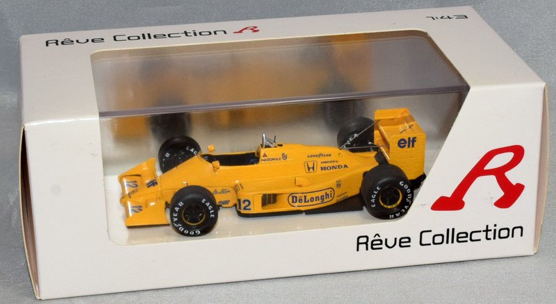 MINIMAX/Kokusai Boueki 1/43 Reve Collection Camel Lotus 99T Honda