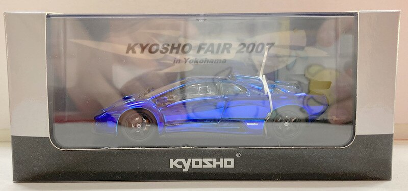 京商 1/43 京商フェア in 横浜2007 LAMBORGHINI DIABLO GT-R(Blue