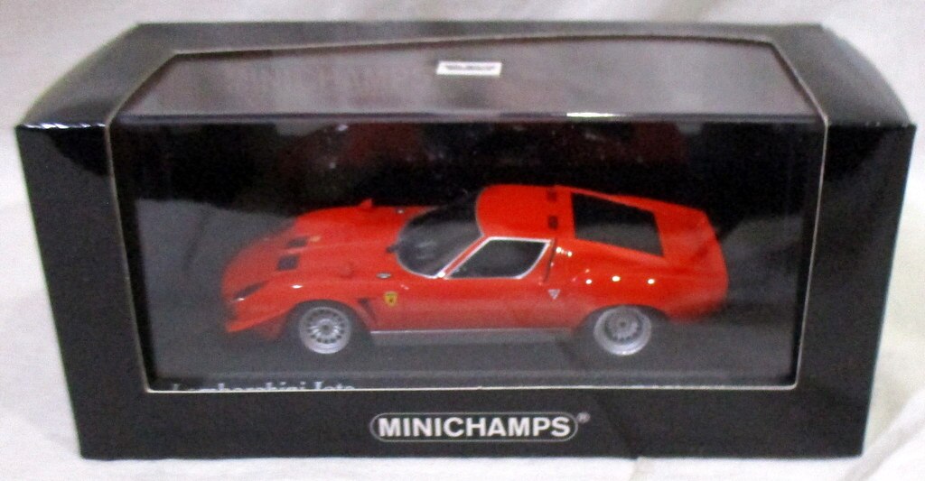 限定　minichamps ランボルギーニ　イオタ　1970