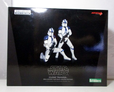 コトブキヤ ARTFX＋PLUS / 1/10 SCALE PRE PAINTED MODEL KIT !)CLONE TROOPER ...