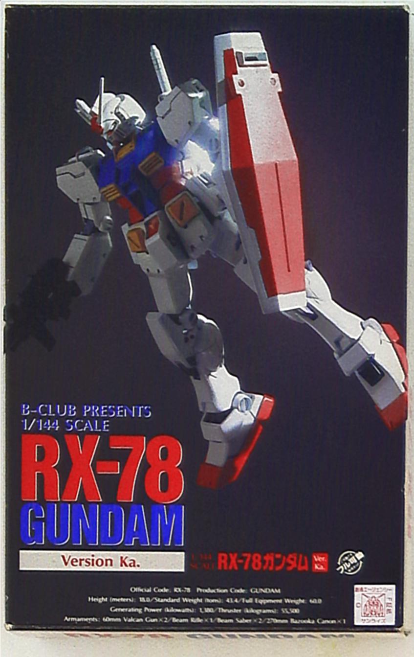 販売人気バンダイ・ボークス / B-CLUB GK SPECIAL 1:35 RX-78 GUNDAM Ver.Ka 機動戦士ガンダム 生誕15周年記念特別作品 完全受注限定品・未組み立て 機動戦士ガンダム