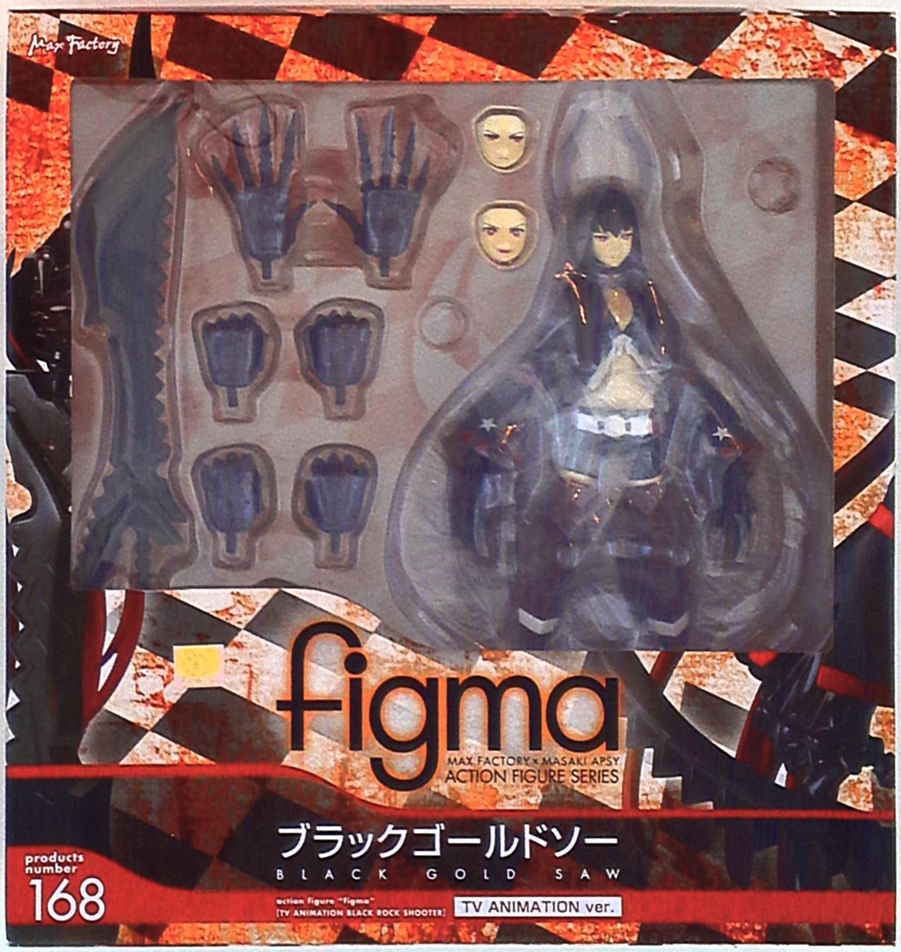 マックスファクトリー Figma ブラックロックシューター ブラックゴールドソー Tvアニメーションver 168 まんだらけ Mandarake