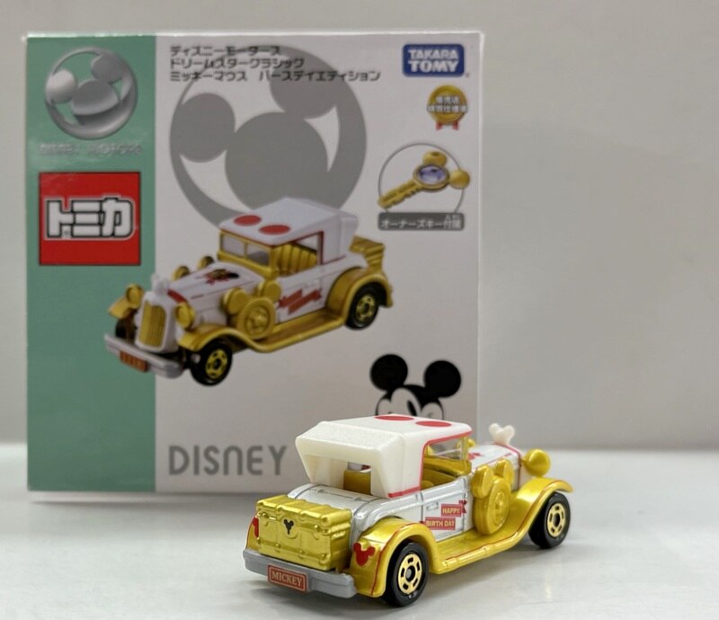 【尾張小牧店】 中古 トミカ ディズニーモータース  ドリームスタークラシック ミッキーマウス90th ミッキー＆ミニーセット(2台セット)  【728】 尾張小牧店】 中古 トミカ ディズニーモータース ドリームスター