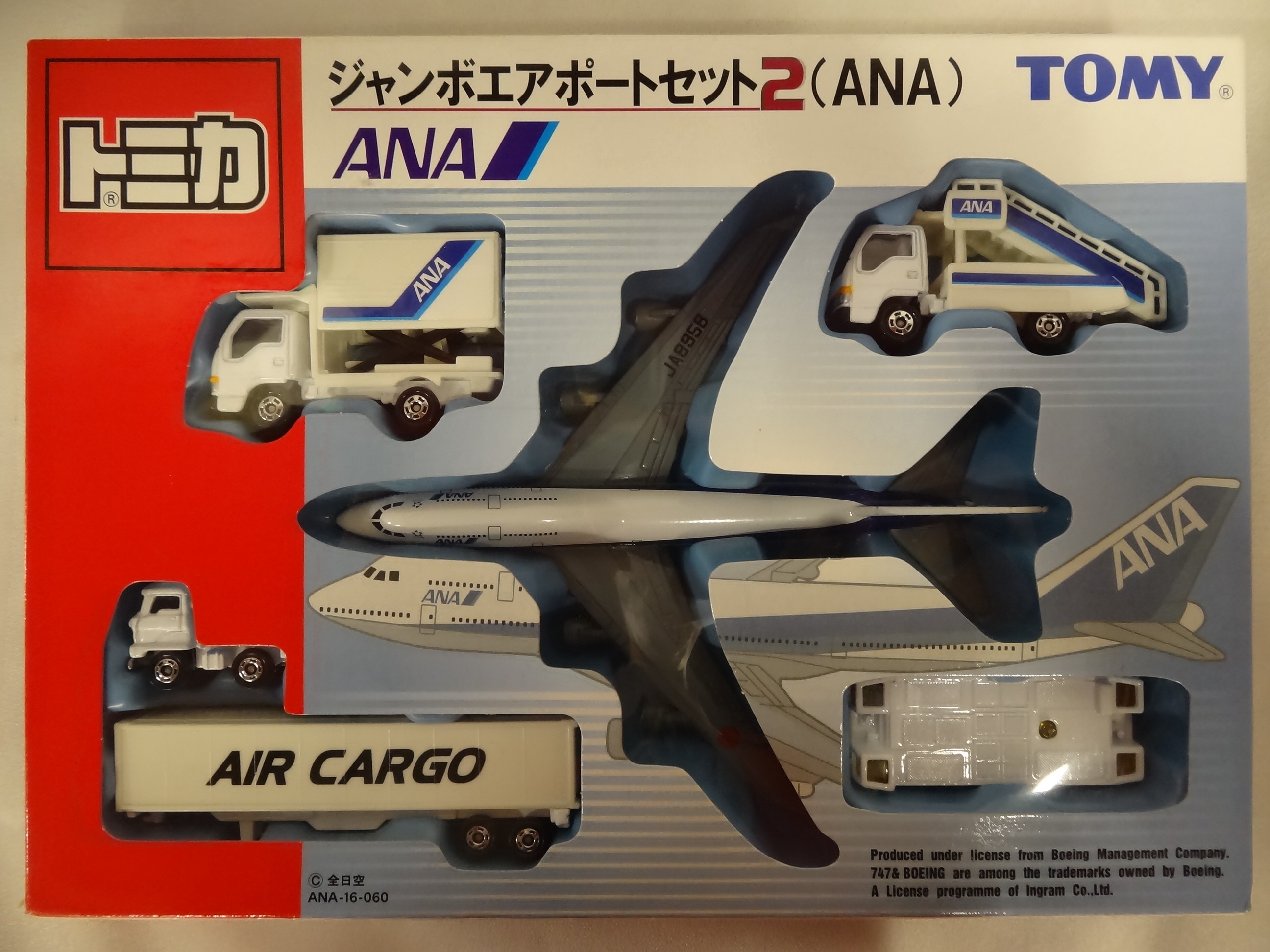 トミカ ジャンボエアポートセット全日空 ANA TOMY - ミニカー