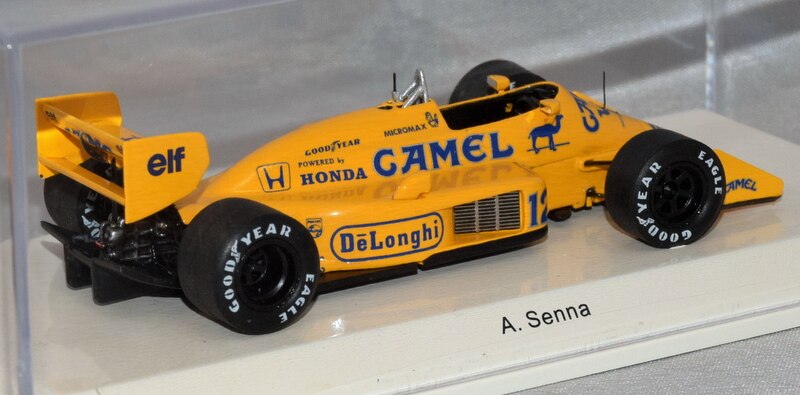 MINIMAX 1/43 Reve Collection Lotus 99T 1987 Monaco GP Winner No.12