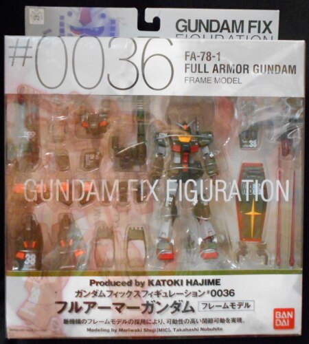 バンダイ GFF #0036 FA-78-1フルアーマーガンダム フレームモデル