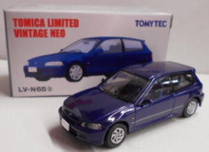 TOMICA LIMITED VINTAGE NEO Honda シビック VTi (紺) LV-N65b