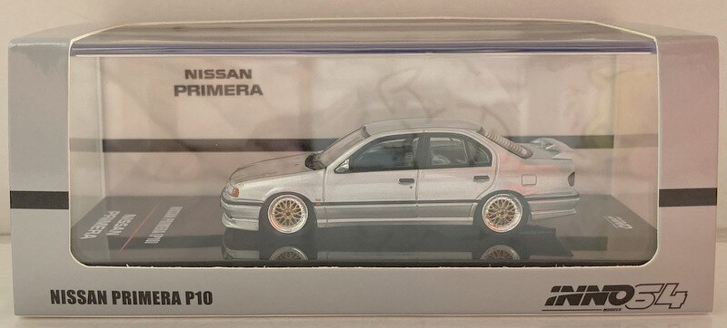 INNO Models 1/64INNO64 NISSAN PRIMERA(P10) SILVER P10-SIL