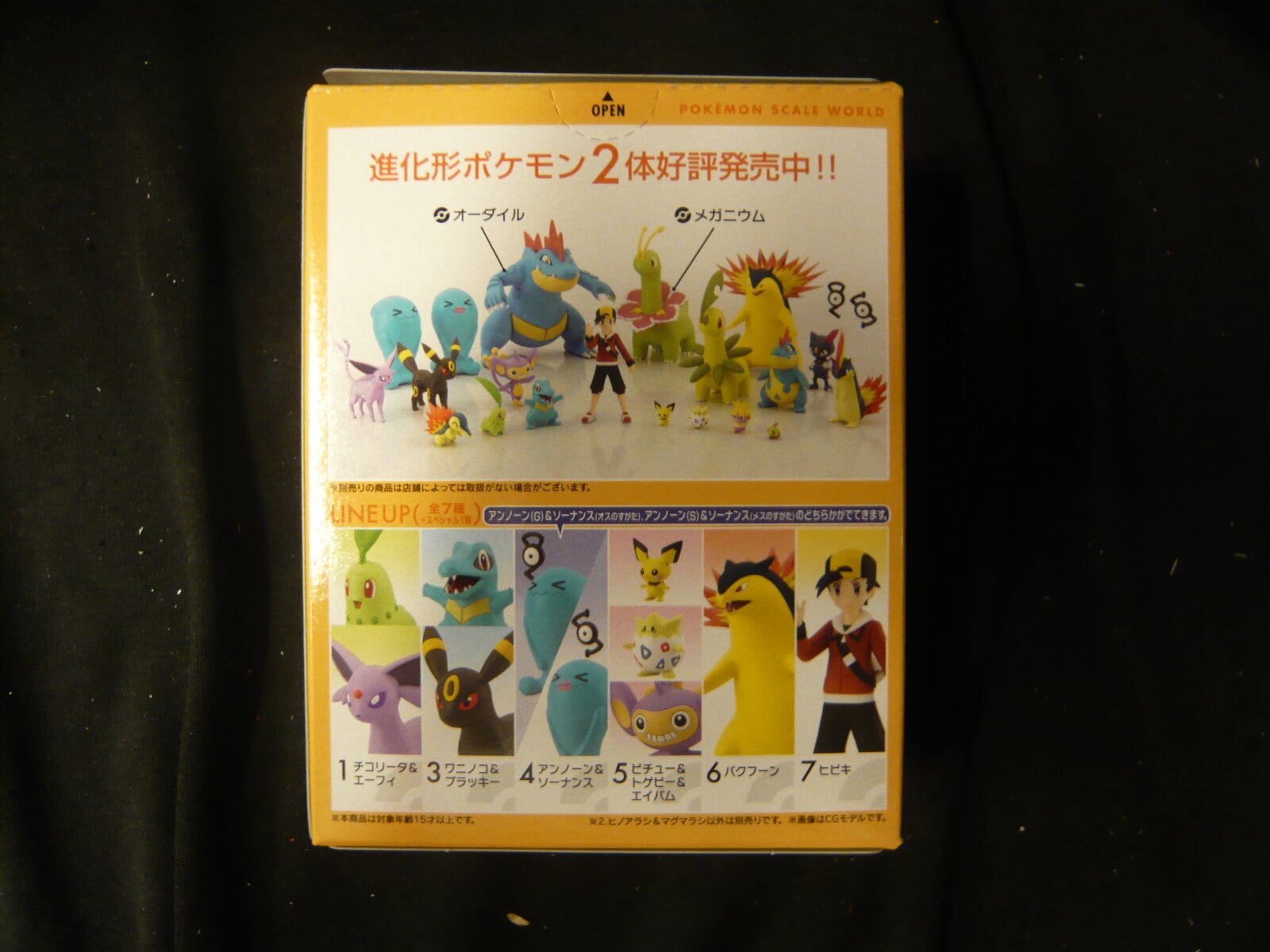 まんだらけ通販 バンダイ ポケモンスケールワールド ジョウト地方 ヒノアラシ マグマラシ グランドカオスからの出品