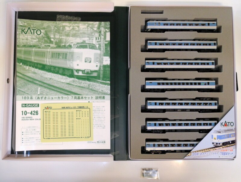 売れ筋 KATO Nゲージ 189系 あずさニューカラー 基本 7両セット 10-426 鉄道模型
