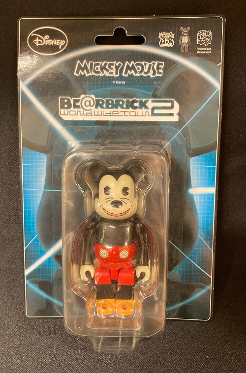 MEDICOMTOY BE@RBRICK World Wide Tour 2 100% Micky Mouse/BE@RBRICK ...