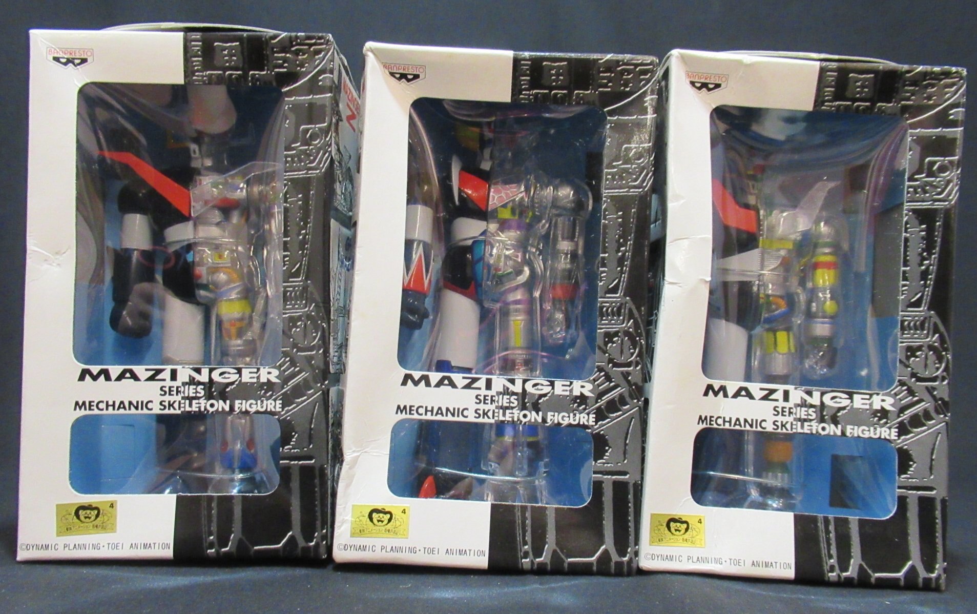 MAZINGERシリーズ メカニックスケルトンフィギュア 3体セット