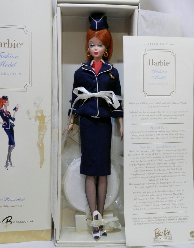12,040円マテル バービー FMC The Stewardess スチュワーデスバービー