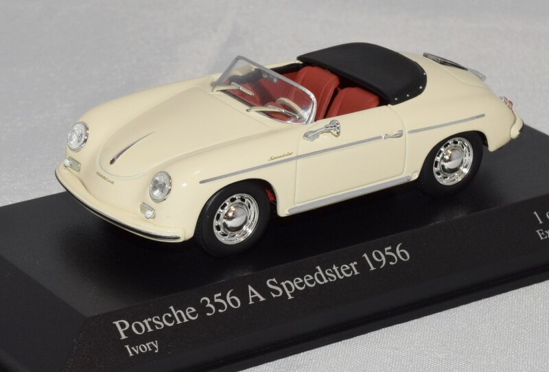 1/43 ポルシェ 356A スピードスター レッド 1956 PORSCHE - ミニカー