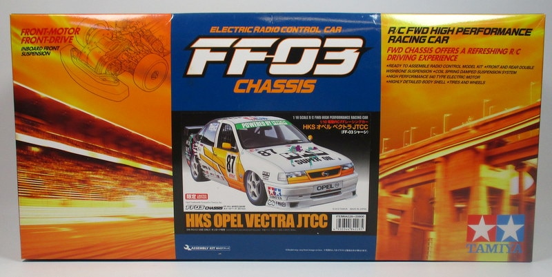 2022年最新春物 タミヤ 1/10 電動RC FF HKS オペル ベクトラ JTCC OPEL