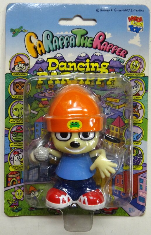Parappa The Rapper Parappa Collectible Doll Figure Medicom Toy JAPAN GAME  ANIME