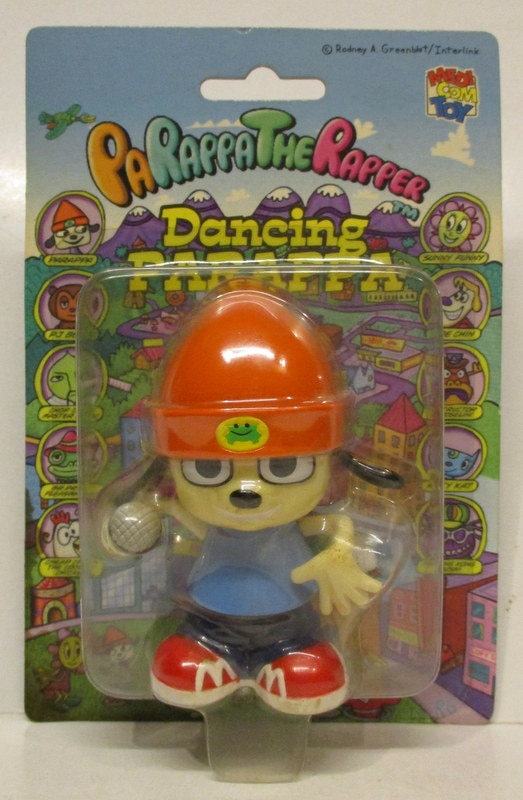 Parappa The Rapper Parappa Collectible Doll Figure Medicom Toy JAPAN GAME  ANIME